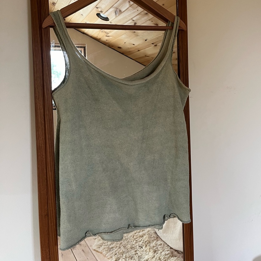 Knit tank top